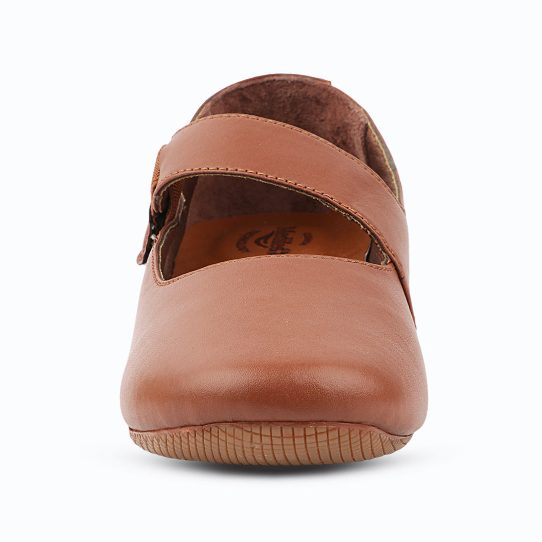 Medifeet Women’s Mary Jane Strap Office & Casual Shoes | Soft Cushioned Comfort | Long Hours Work Support