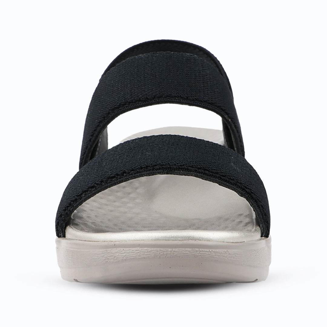 Medifeet Women's Dual Strap Fashion Sandals (with High Back Strap & Arch Support)