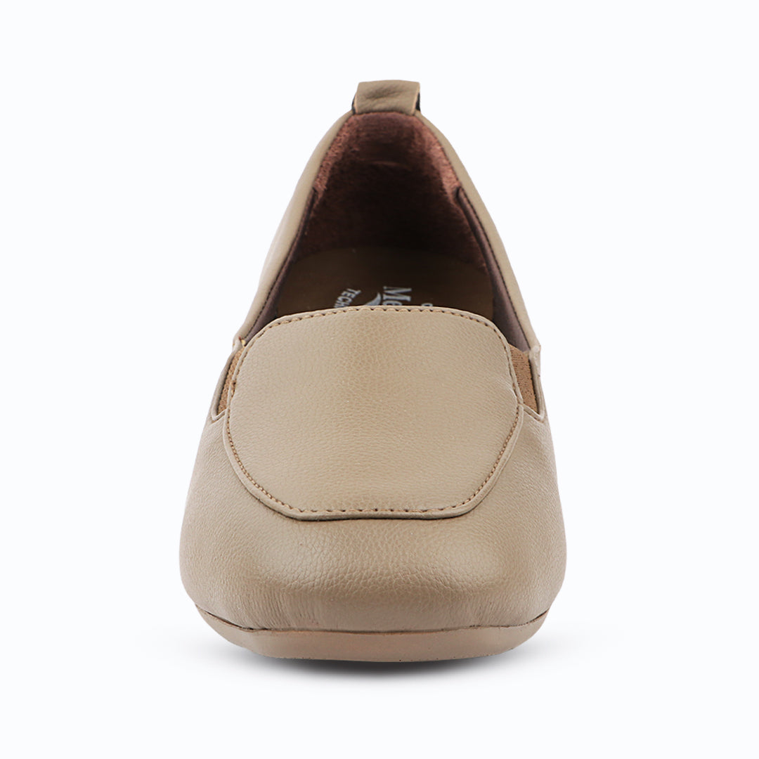 Medifeet Women’s Low Heel Comfort Shoes with Arch Support– Lightweight Cushioned Office & Casual Shoes
