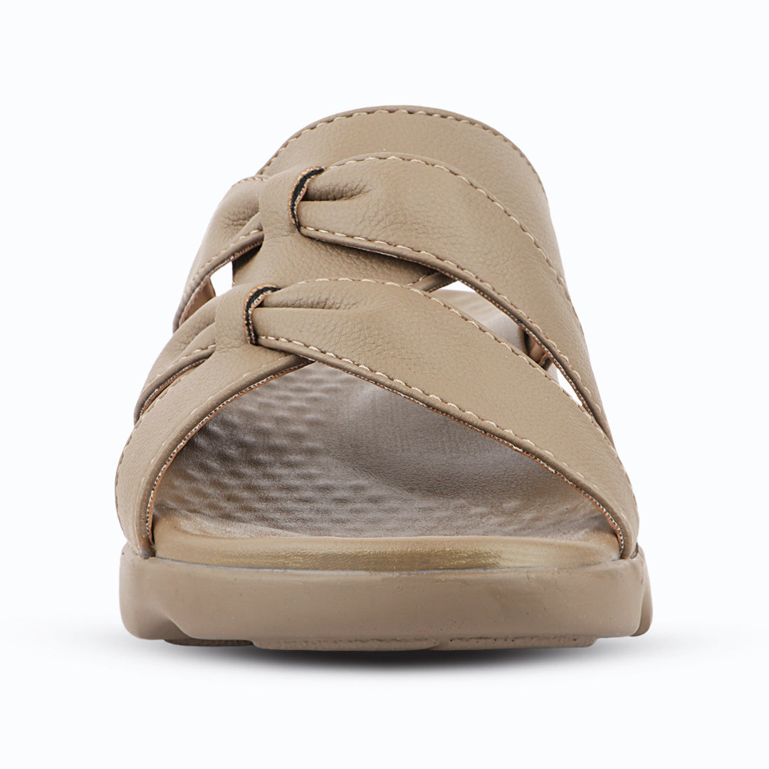 Medifeet Cross Loop Women's Orthopedic Ergonomic Comfort Slides | German Technology | Arch Support | Diabetic Friendly | Indoor & Outdoor Use Slippers
