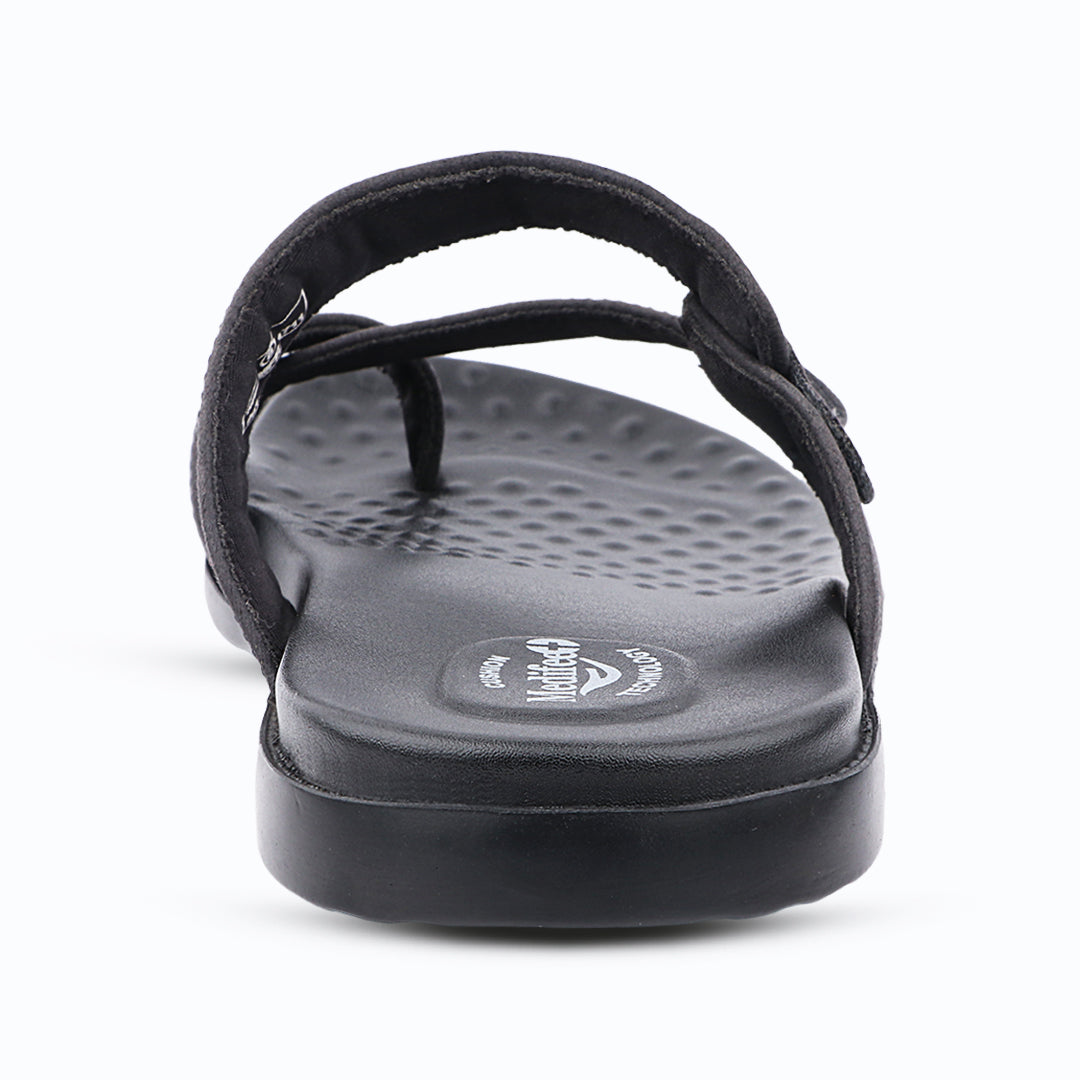 Medifeet Men’s Relaxed Comfort Slippers – Easy Wear Slip-On, Cushioned Base, Ideal for Home & Outdoor Use