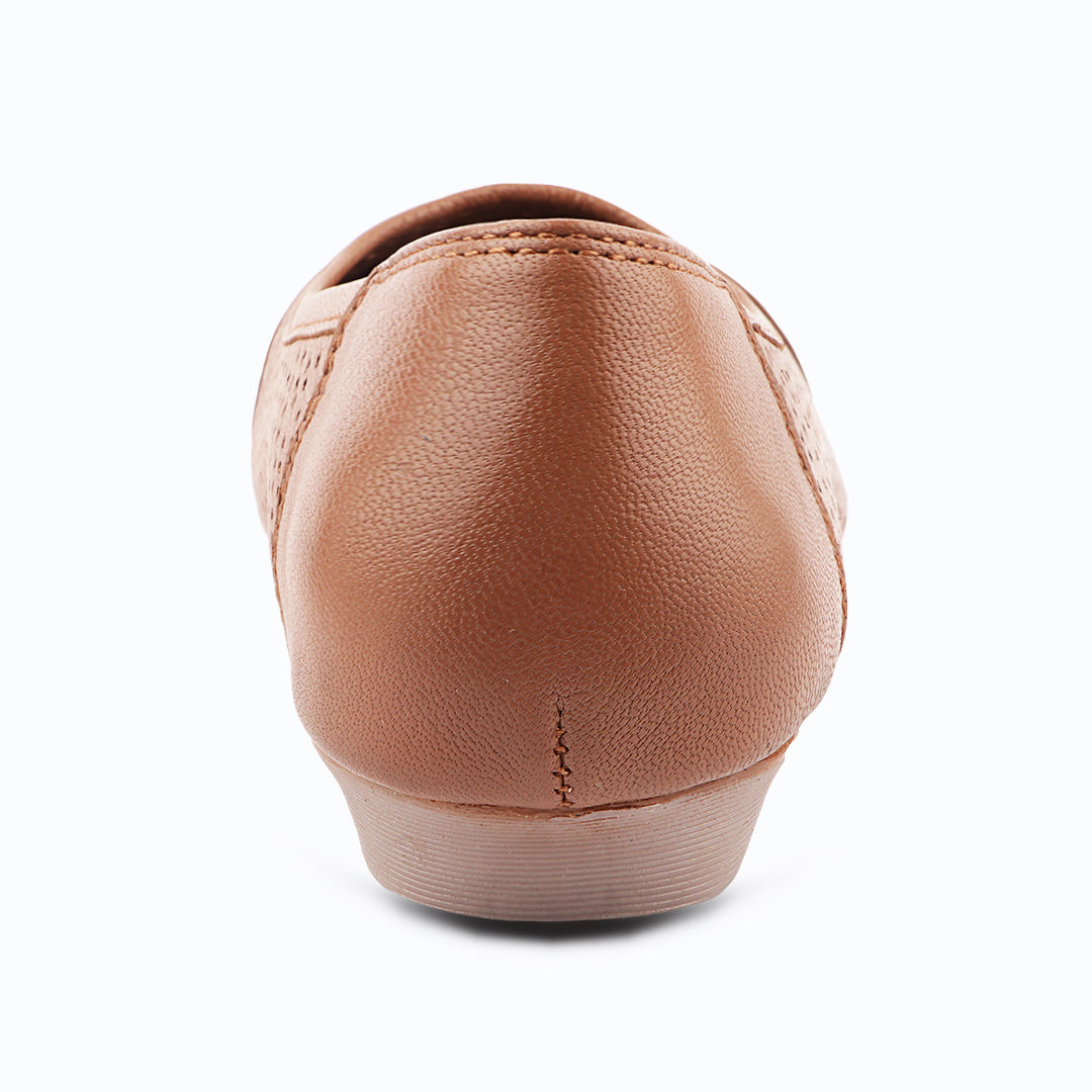 Medifeet Breathable Women Black Ballerina  (Premium Leather | Cushioned Footbed)