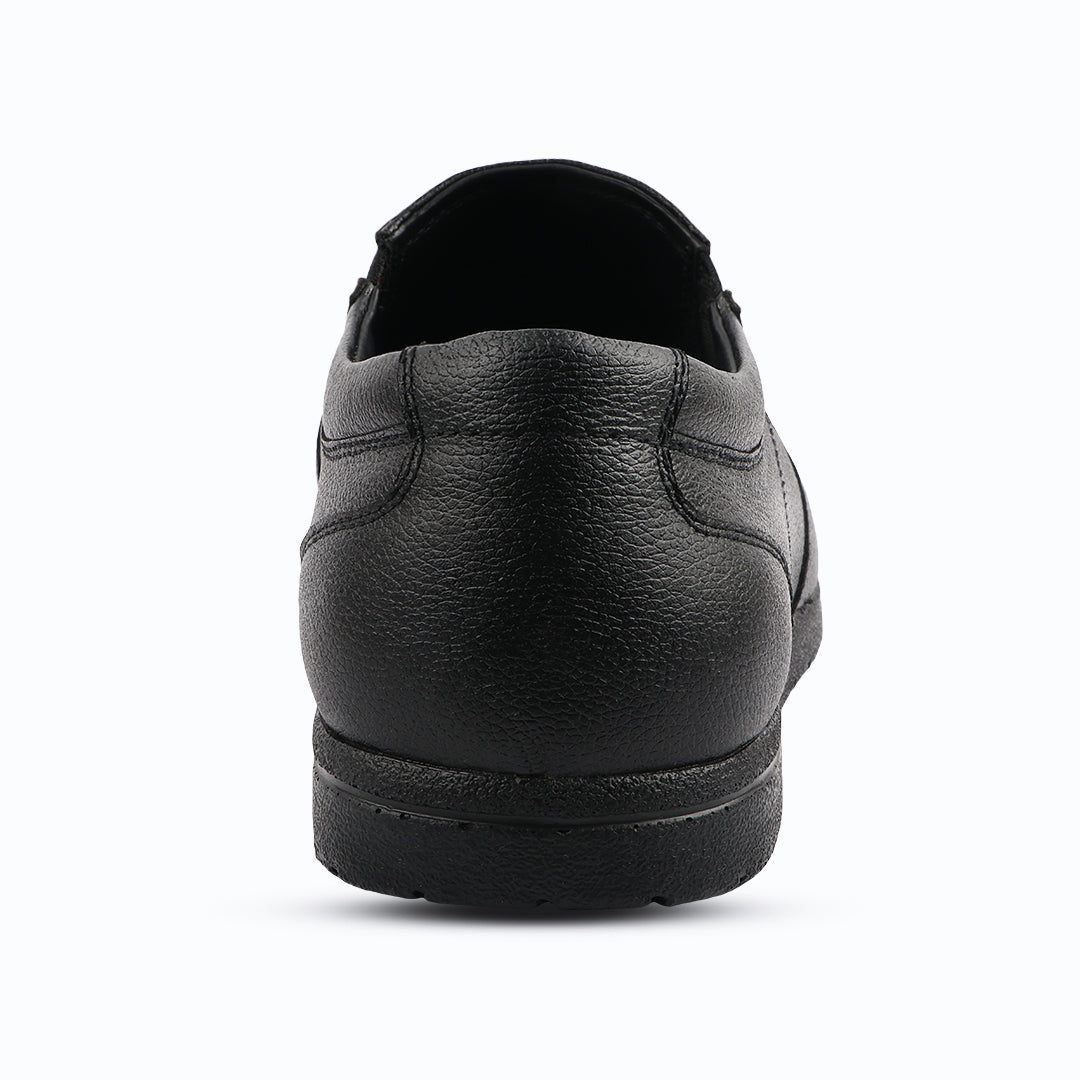 Medifeet Men's Comfort Slip-On Formal Shoes – Arch Support, Soft Cushioned, Anti-Skid Sole