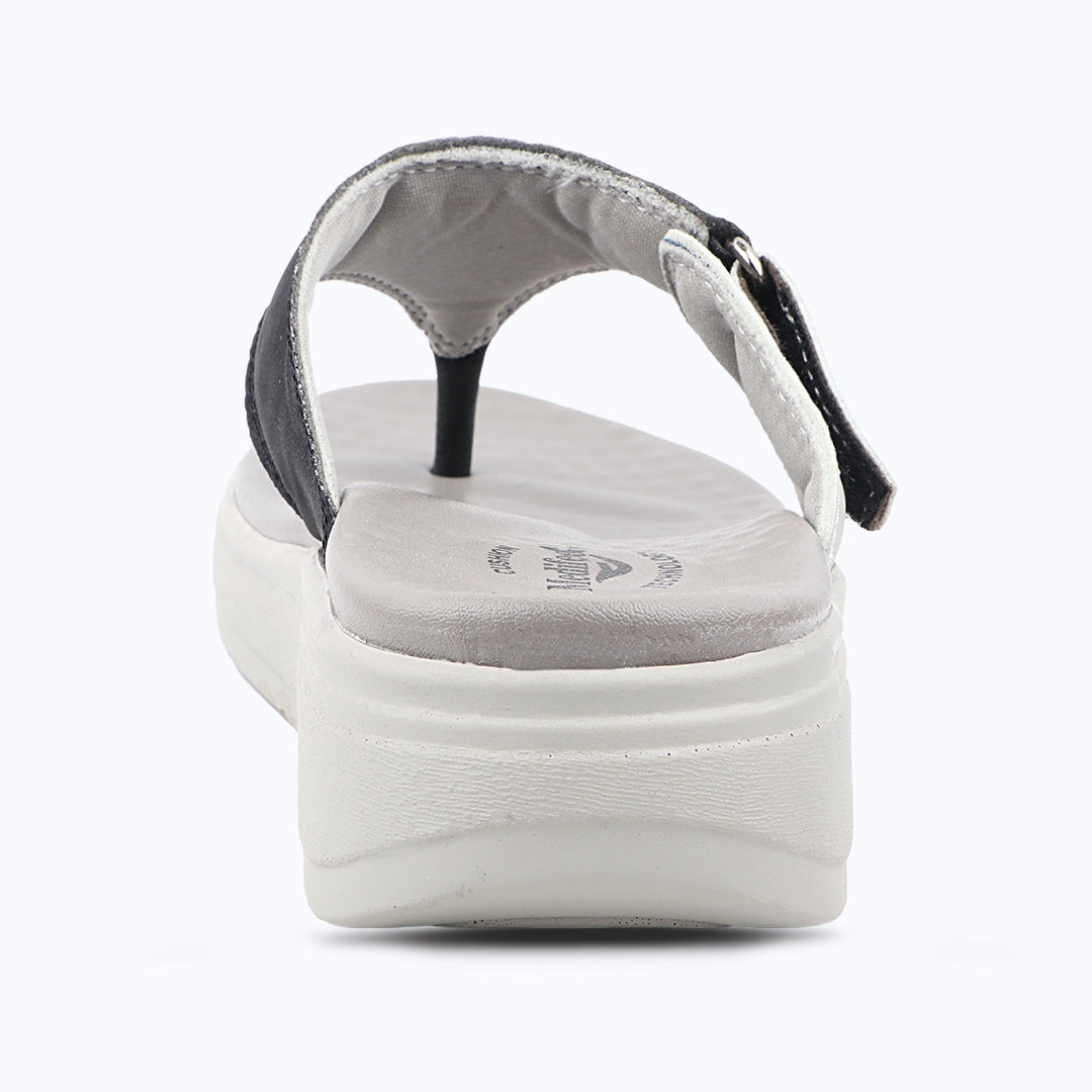 Medifeet Side V-Strap Comfortable Sandals with Arch Support For Women's