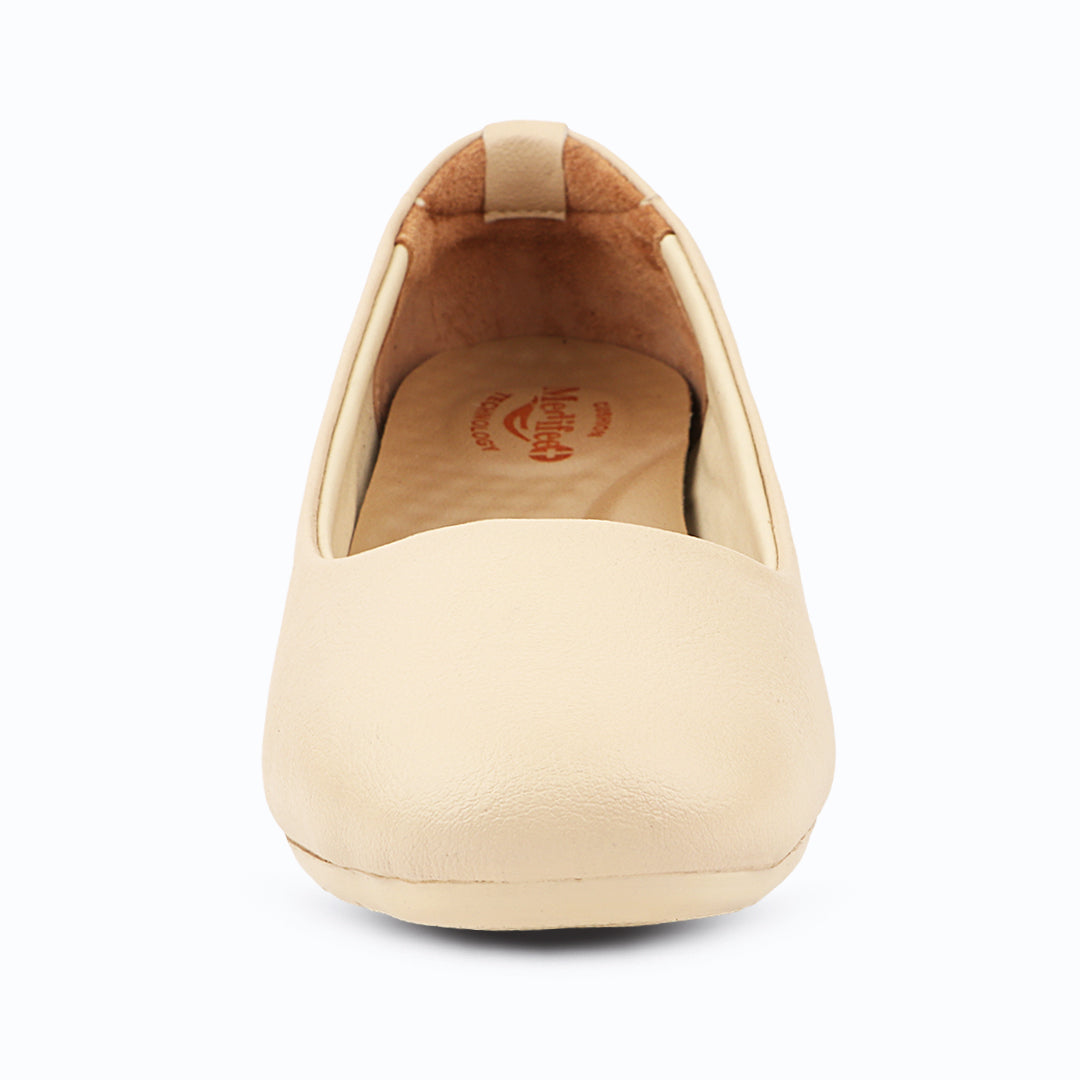 Medifeet Women’s Formal Pumps Slip-On – Cushioned Footbed, Arch Support, Lightweight Office & Casual Shoes