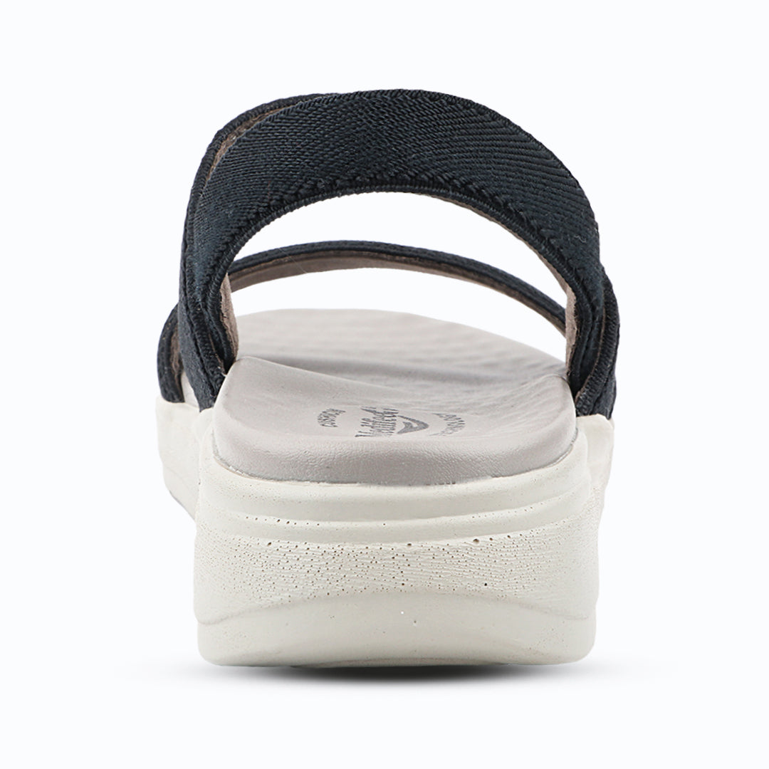 Medifeet Women's Dual Strap Fashion Sandals (with High Back Strap & Arch Support)