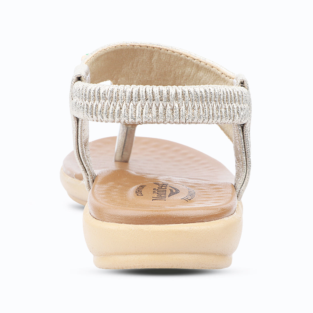 Medifeet Beaded Sandals for Women With Cushion Technology | Lightweight Orthopedic Cushion Flip-Flops | Fashion Meets All-Day Comfort