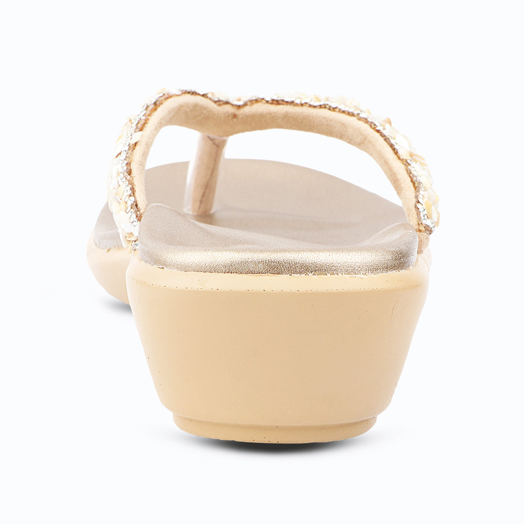 Medifeet Pearl Strap Wedge Sandals for Women – Arch Support, Cushion & Orthopedic Comfort