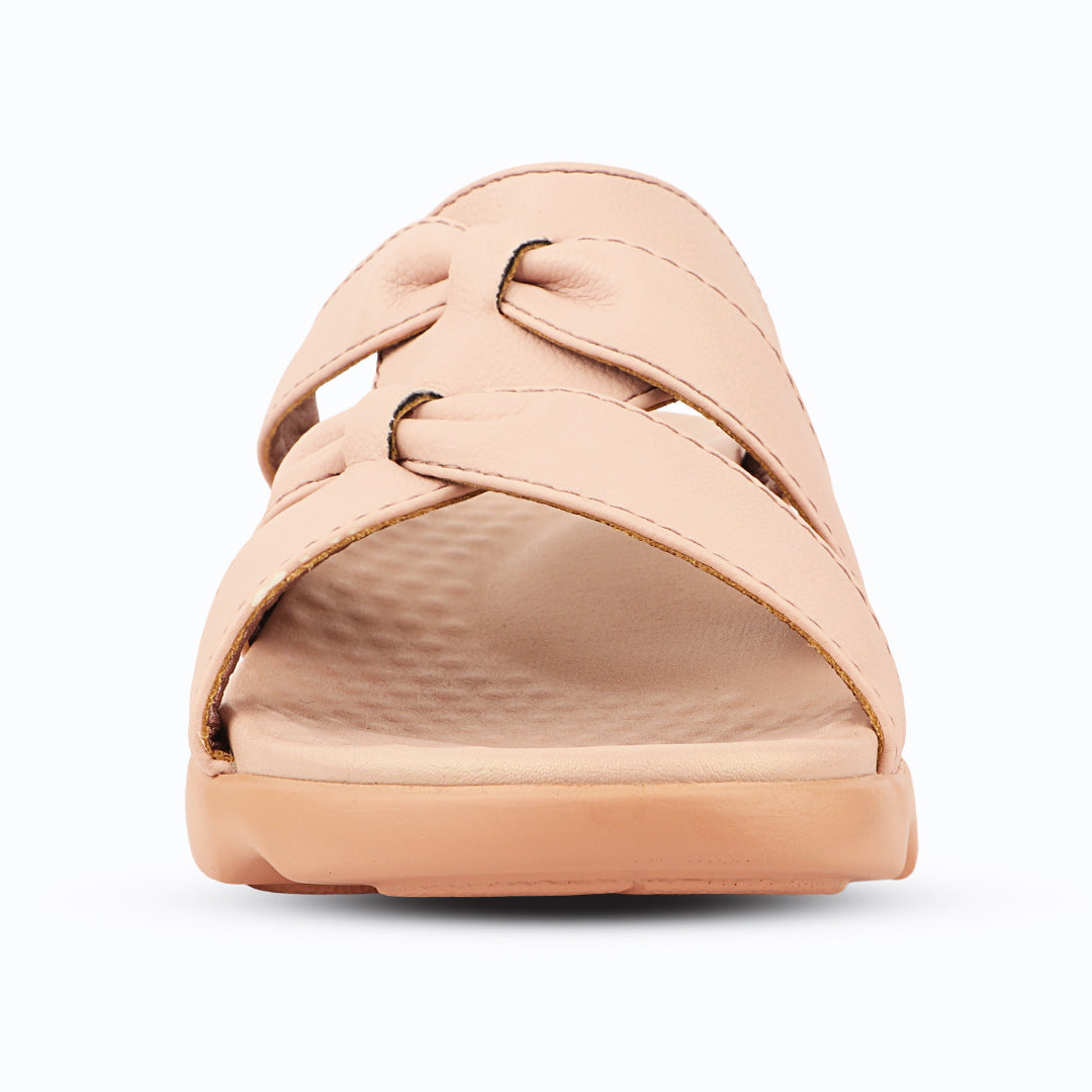 Medifeet Cross Loop Women's Orthopedic Ergonomic Comfort Slides | German Technology | Arch Support | Diabetic Friendly | Indoor & Outdoor Use Slippers