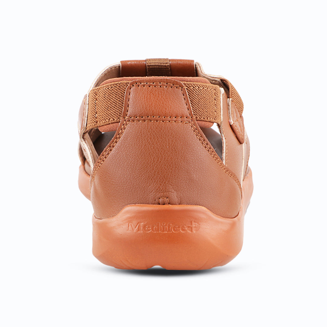 Medifeet FootCare Fishermen Sandals For Men's With Anti-Skid & Arch Support Comfort