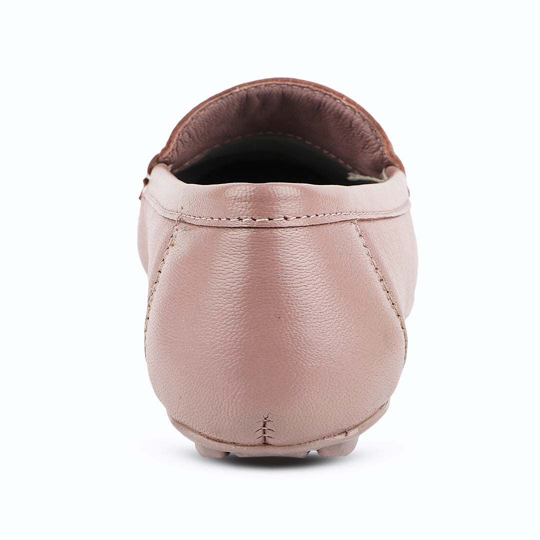 Medifeet Genuine Leather Comfortable & Arch Support Loafers For Women's