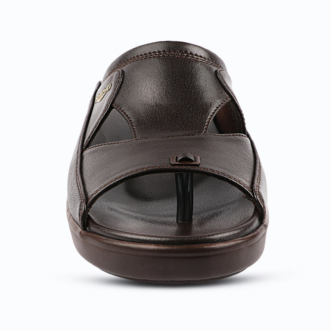 Medifeet Men's Troof II Orthopedic Toe-Ring Sandals | Cushioned Diabetic Slip-On Slippers with Arch Support & Bounce-Back Technology