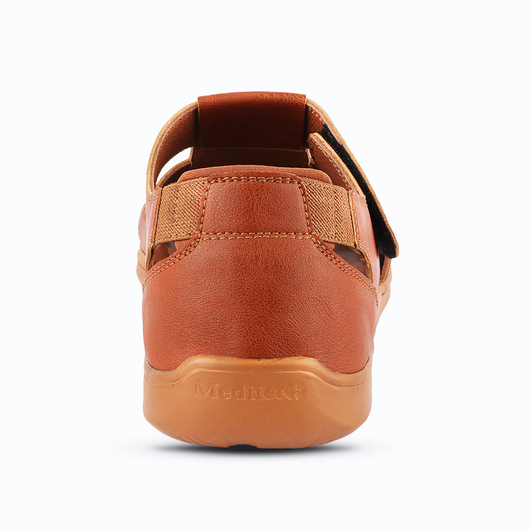 Ortho-Friendly Ankle-Strap Fisherman Sandals For Men's