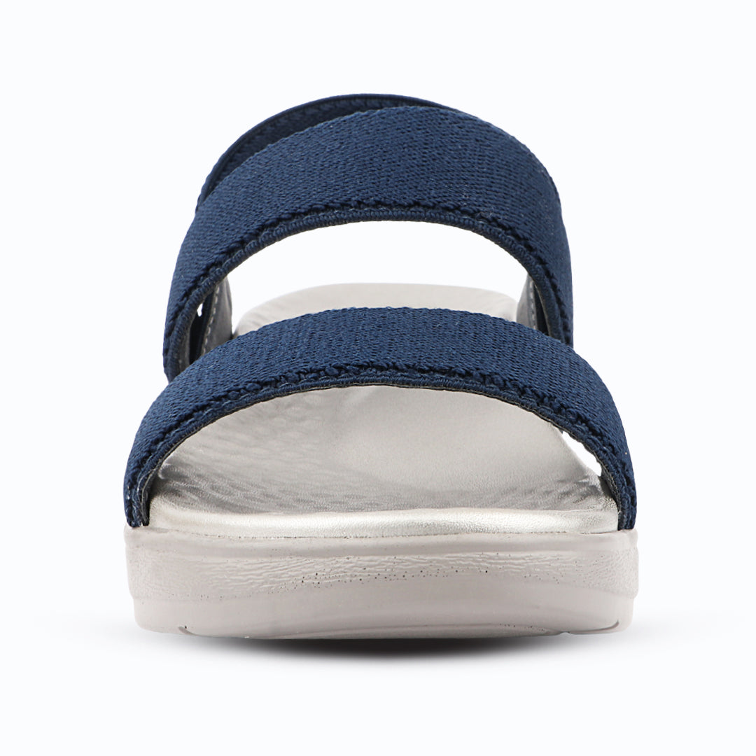 Medifeet Women's Dual Strap Fashion Sandals (with High Back Strap & Arch Support)