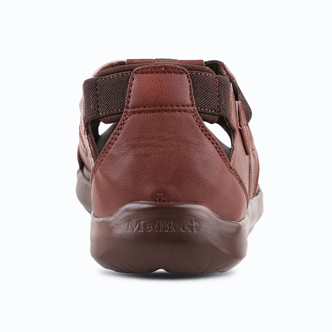 Medifeet FootCare Fishermen Sandals For Men's With Anti-Skid & Arch Support Comfort