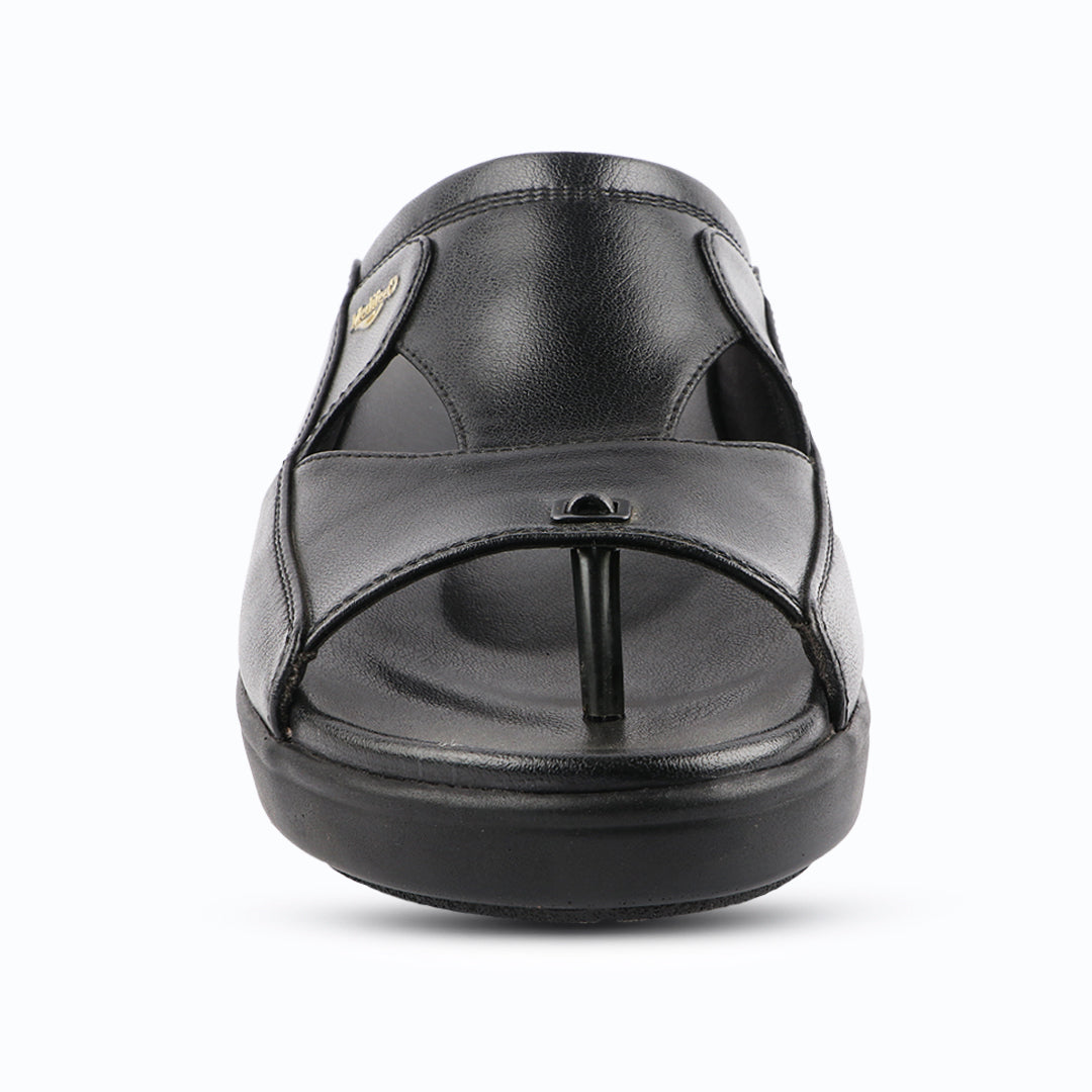 Medifeet Men's Troof II Orthopedic Toe-Ring Sandals | Cushioned Diabetic Slip-On Slippers with Arch Support & Bounce-Back Technology
