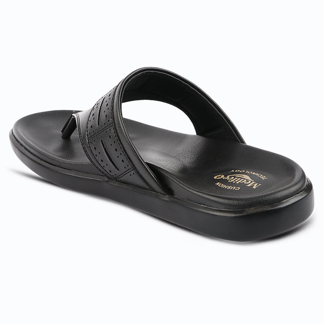 Medifeet V-Strap Dashey Sandals For Men's (Cushion & Comfort)