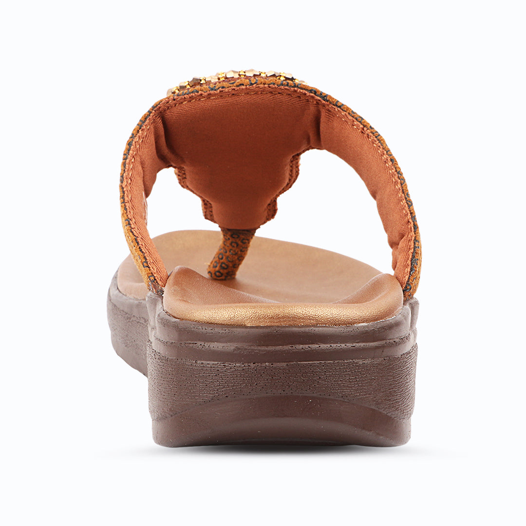 Medifeet Women’s Orthopedic Sandals with Arch Support – Comfortable Beaded Slip-On Flats