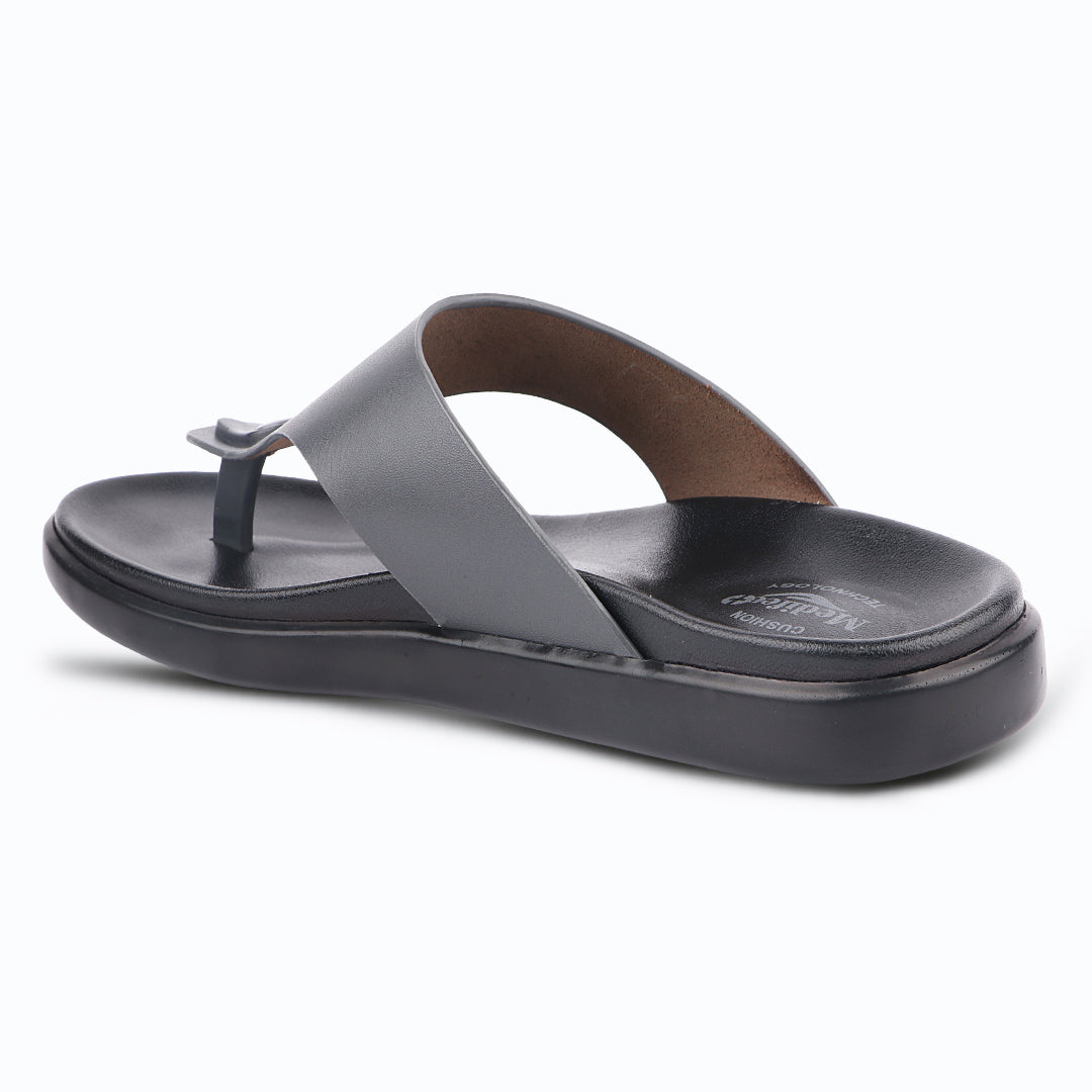 Medifeet Diabetic Slippers With Arch Support & Anti Skid || Comfortable & Cushion Slippers For Men's