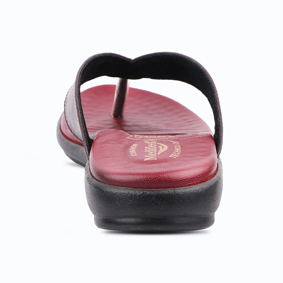 Medifeet Cherry Standard Slippers With Cushion Footbed For Women's