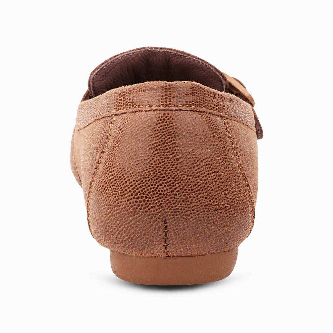 Medifeet Arlo Buckle Comfort Loafer For Women’s Lightweight Cushioned Office Shoes for All-Day Support