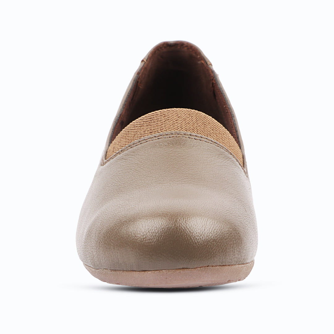 Medifeet Stylish & Comfy Belly Loafers for Women (Anti Skid Grip | Cushioned Footbed)