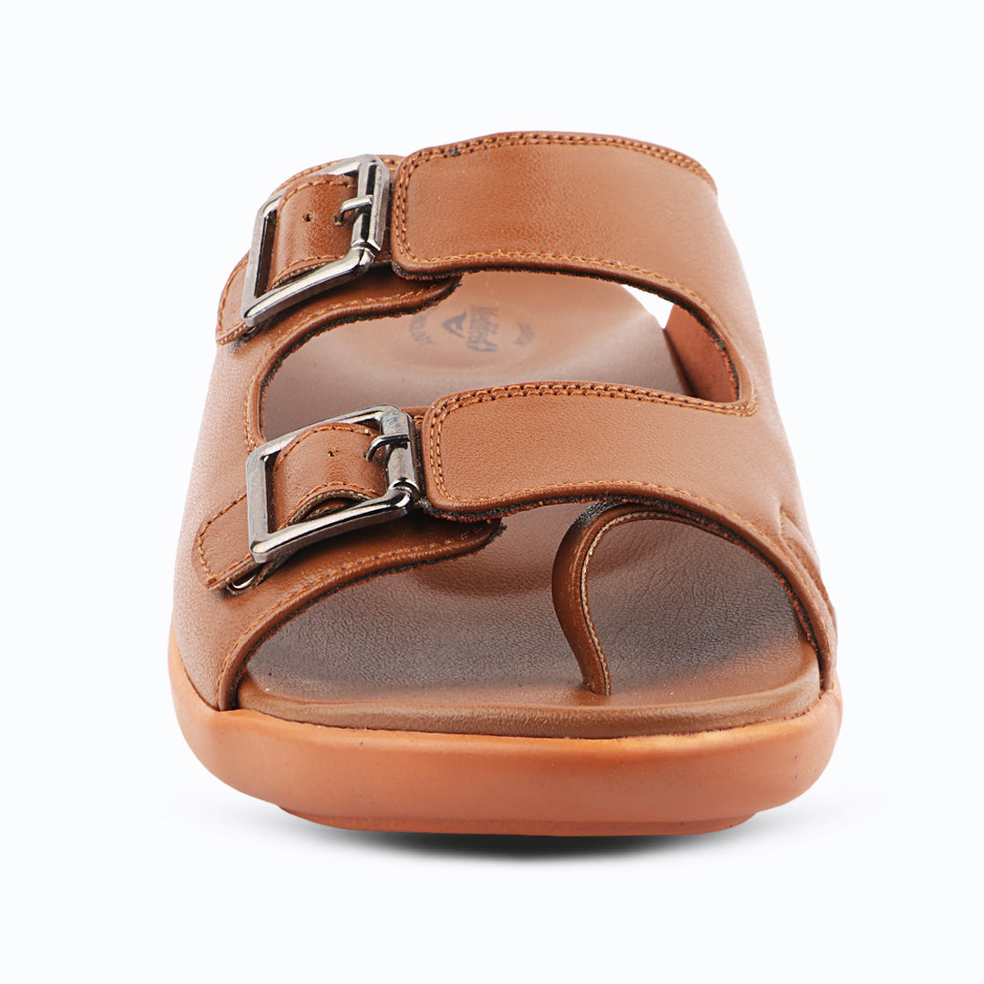 Medifeet Men's Orthopedic Comfort Sandals | Adjustable Double Buckle | Ergonomic Arch Support | Soft Cushioned Footbed | Lightweight Anti-Slip Walking Slides | Everyday Casual Footwear