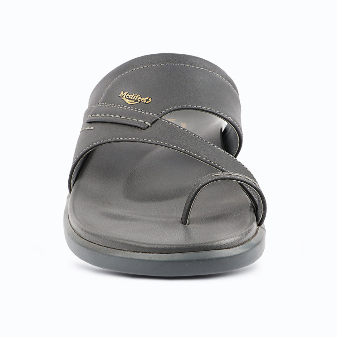 Medifeet Classic Design Leather Slippers for Men
(Ideal for Long Wear)