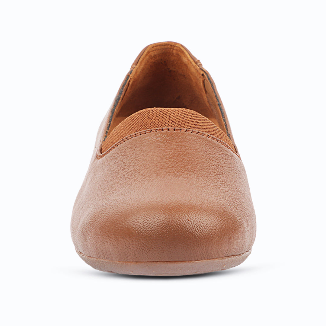 Medifeet Stylish & Comfy Belly Loafers for Women (Anti Skid Grip | Cushioned Footbed)