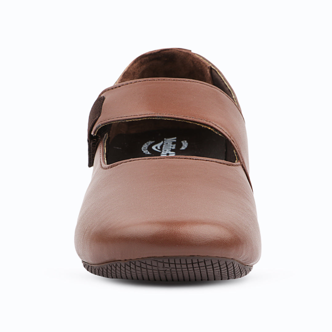 Medifeet Women’s Mary Jane Strap Office & Casual Shoes | Soft Cushioned Comfort | Long Hours Work Support