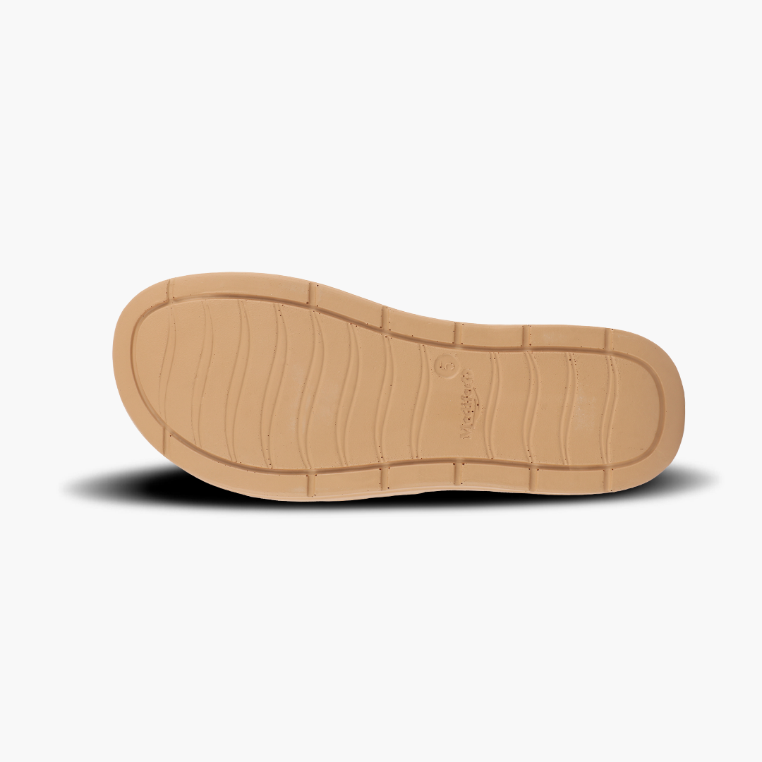 Classic Leather Slippers for Women with Cushioned Footbed