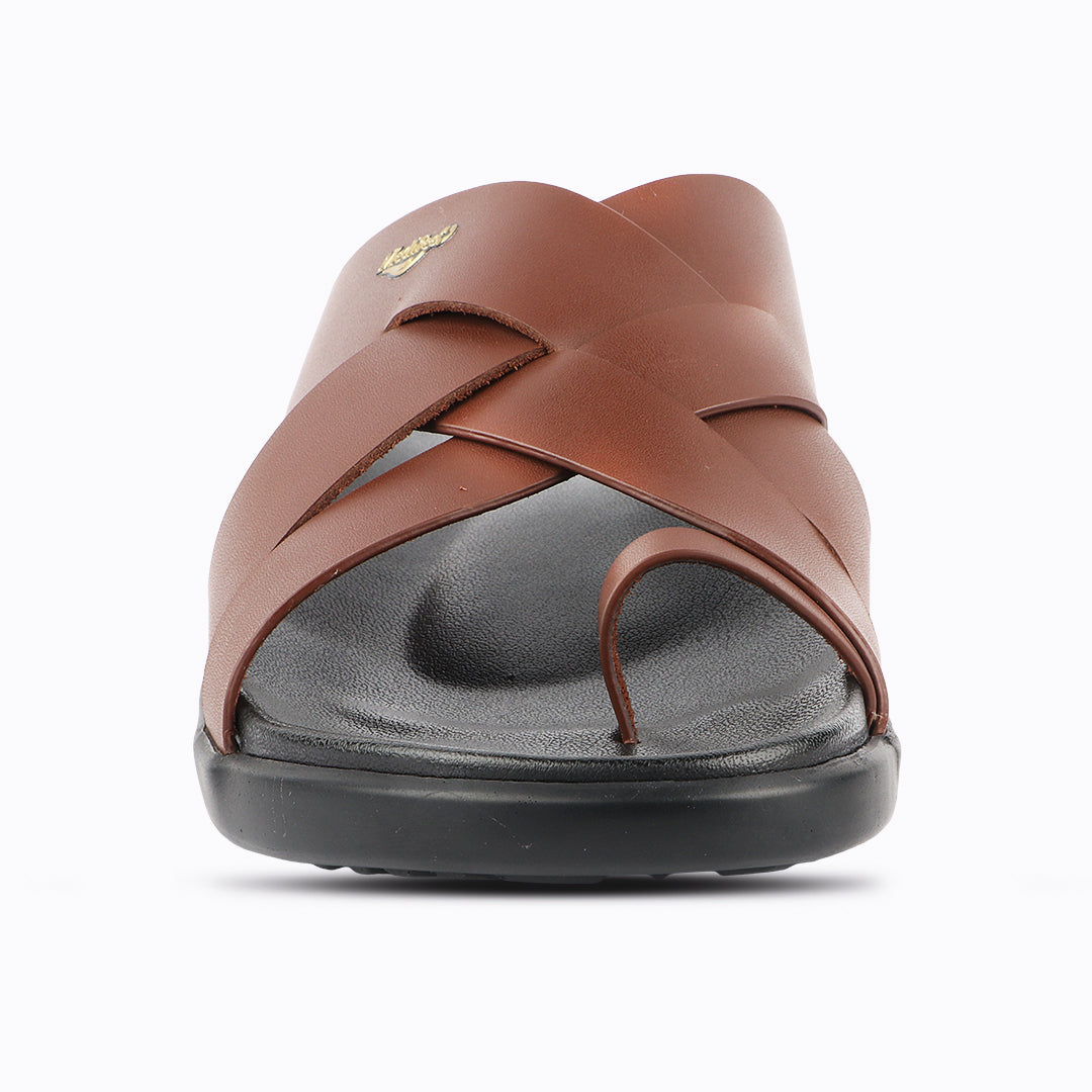 Medifeet Leather Slippers for Men (Classic)
(Extra Comfortable with Arch Support)
