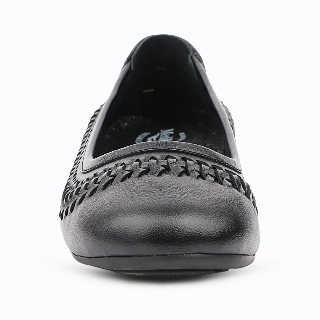 Medifeet Women Comfort Weave Ballet Flats – Lightweight Cushioned Office & Casual Shoes