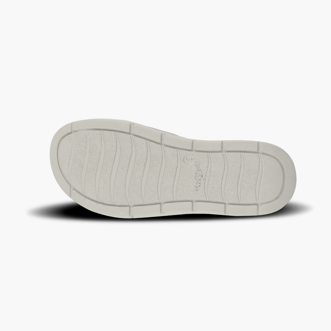 Classic Leather Slippers for Women with Cushioned Footbed