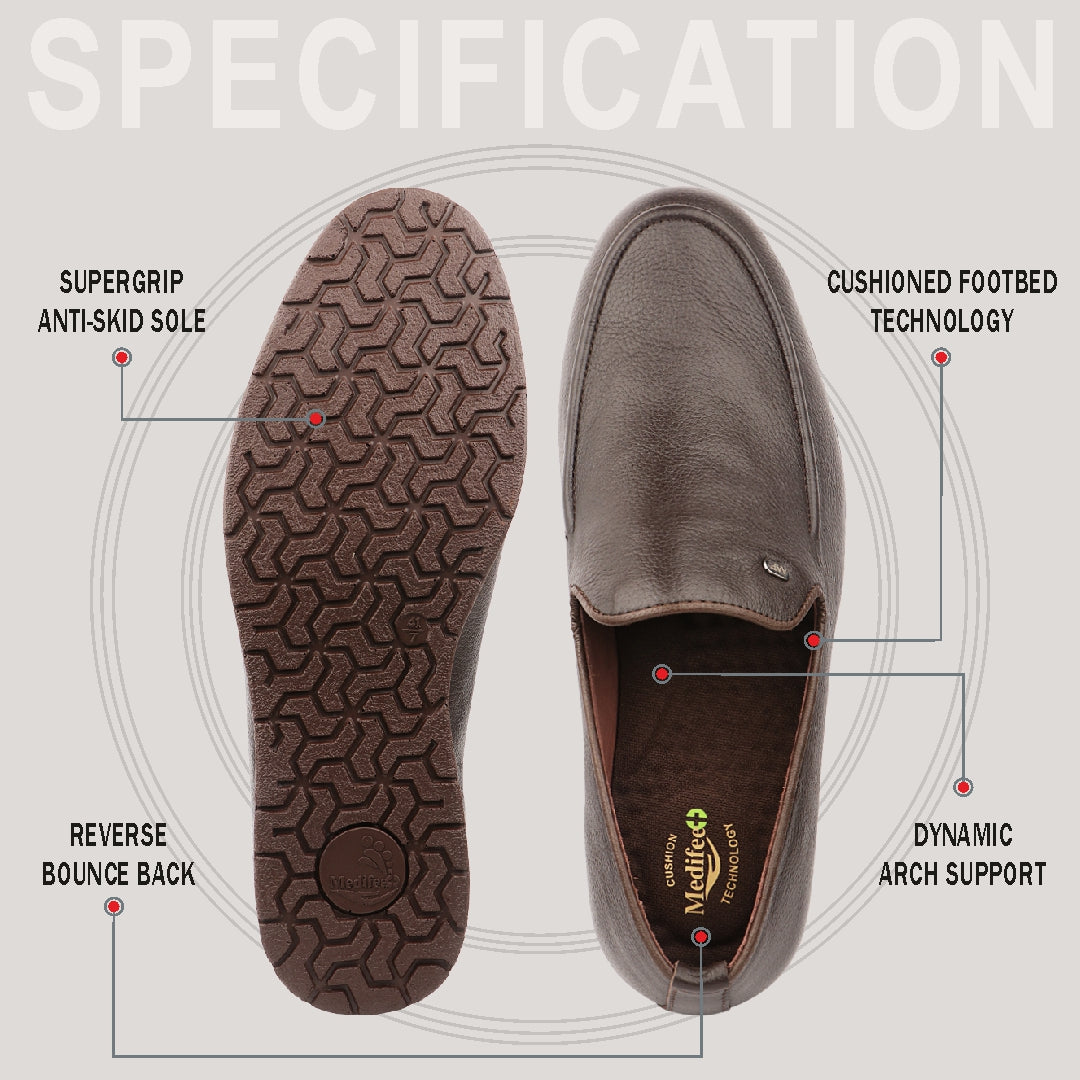 Medifeet Executive Comfort Shoes with German Technology