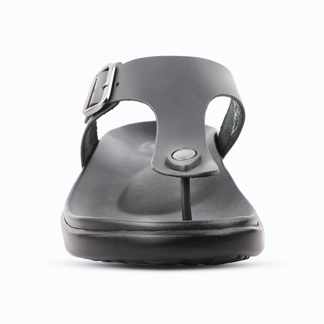 Medifeet Stylish and Comfortable Slippers for Men
(Leather Slippers | V Strapped Design)