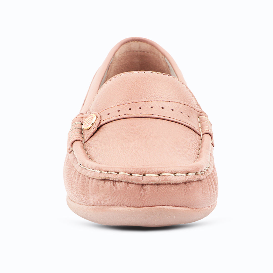 Medifeet Premium Leather Moccasin Loafers for Women | Plush Padded Footbed, Anatomical Arch Support, Breathable Inner Lining Loafers