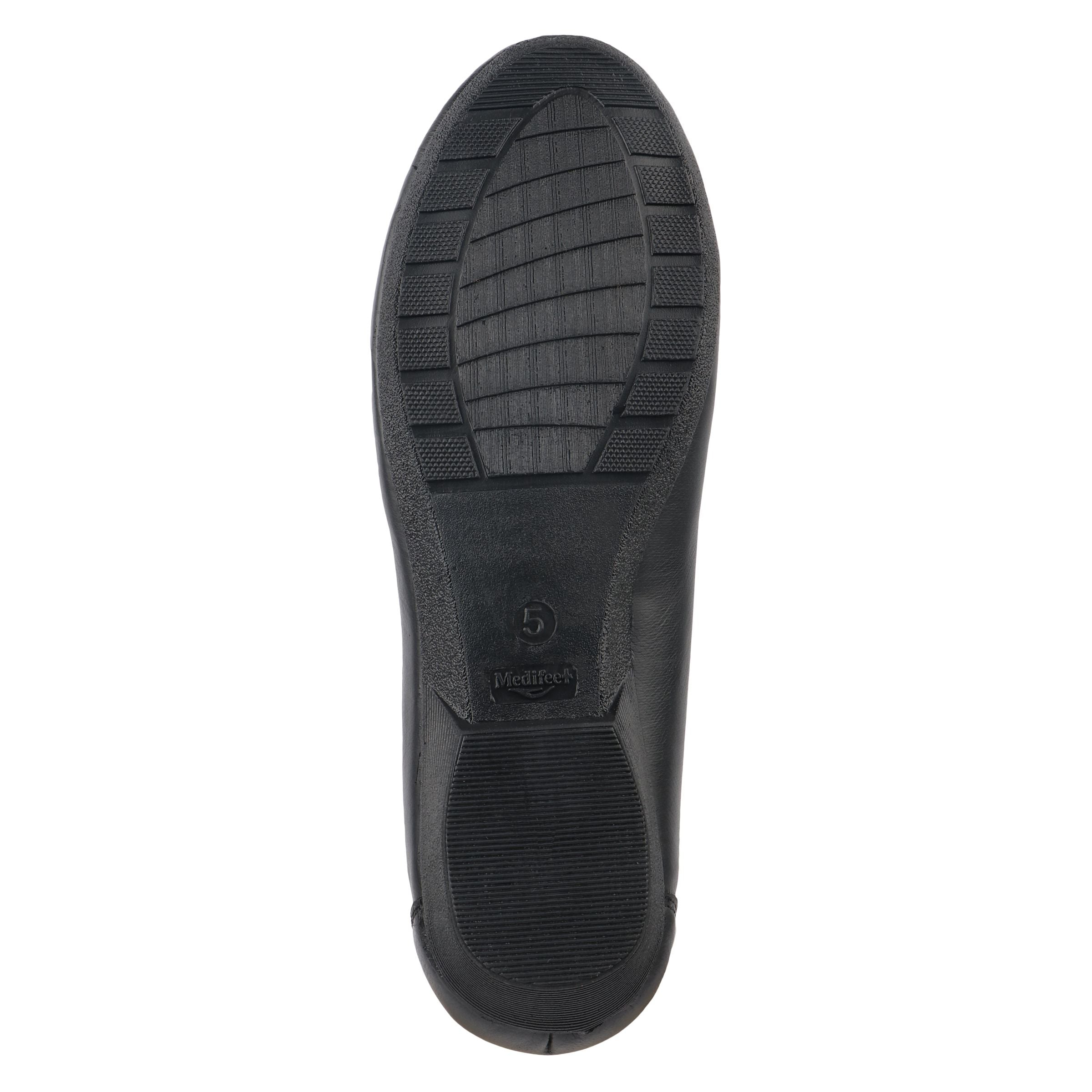 Medifeet Stylish & Comfy Belly Loafers for Women (Anti Skid Grip | Cushioned Footbed)