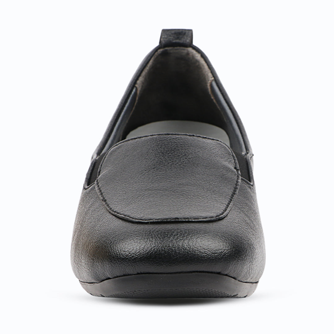 Medifeet Women’s Low Heel Comfort Shoes with Arch Support– Lightweight Cushioned Office & Casual Shoes