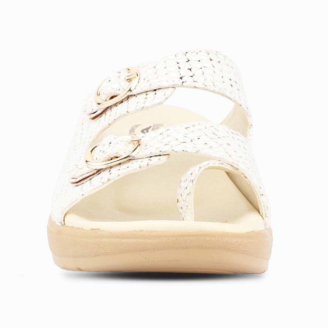 Medifeet DiaStyle Fashion Meets Comfort Diabetic Sandal | Premium Cushioned Orthopedic Slides for All-Day Walking Support