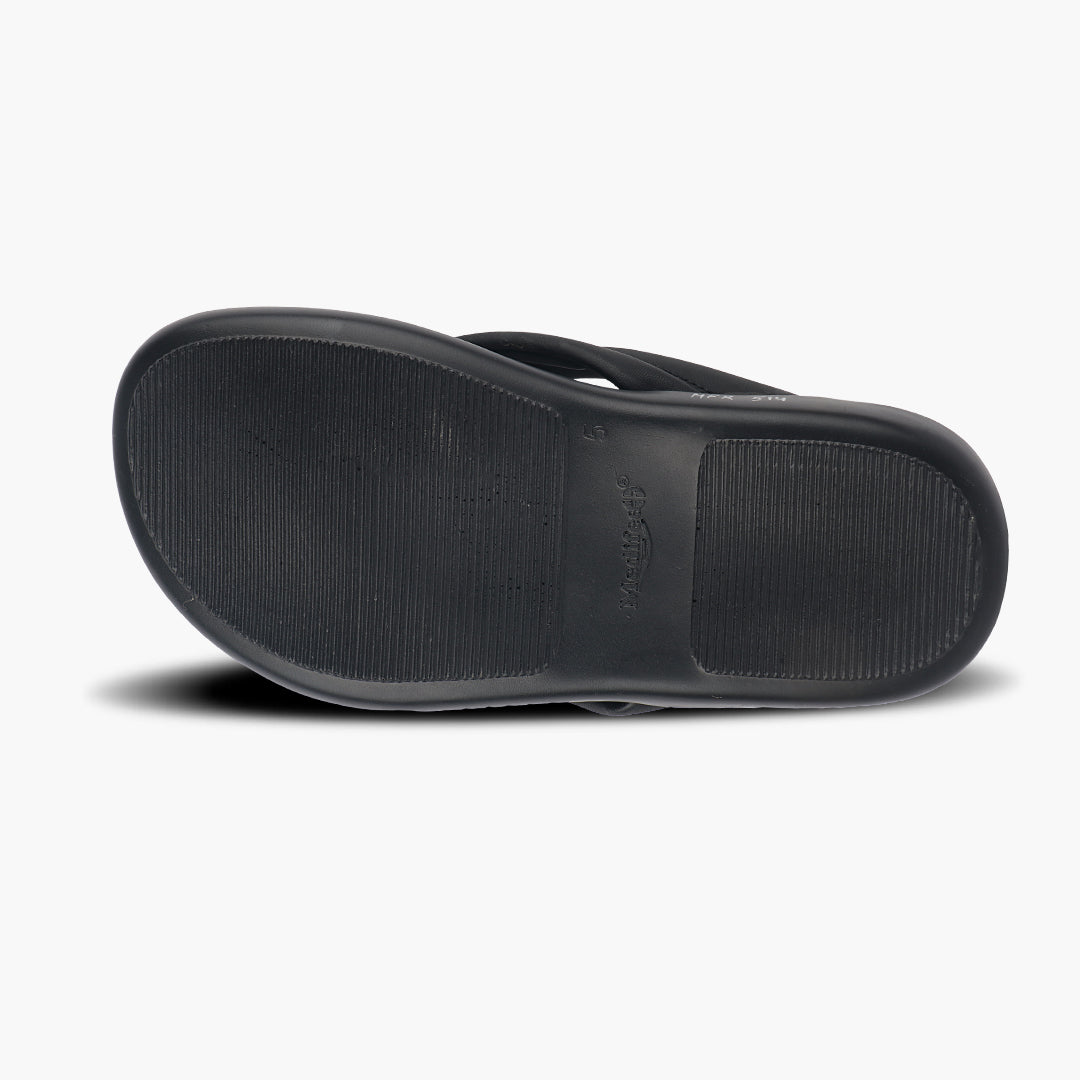 Medifeet Premium V Strap Slippers for Women (Comfortable & Arch Support)