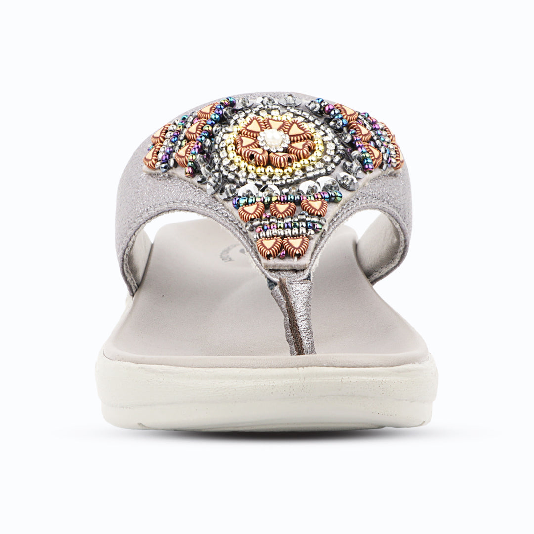 Medifeet Luxe Beaded Orthopedic Sandals – Fashion Meets Comfort Technology