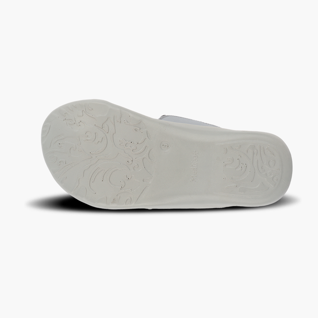 Medifeet Kolhapuri Style Comfortable Leather Slippers for Women