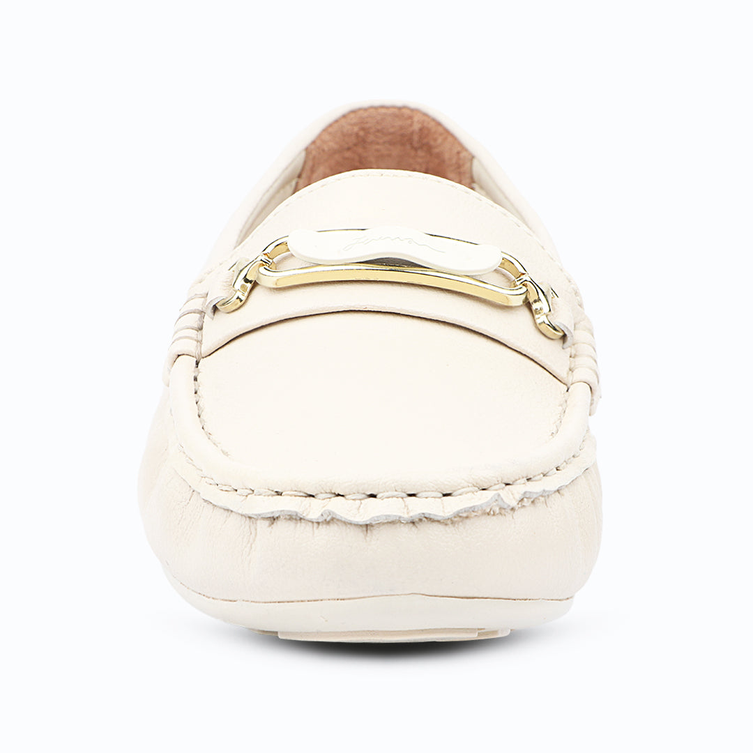 Medifeet Women’s Casual Leather Moc Toe Loafer Shoes | Pain-Free Walking Shoes