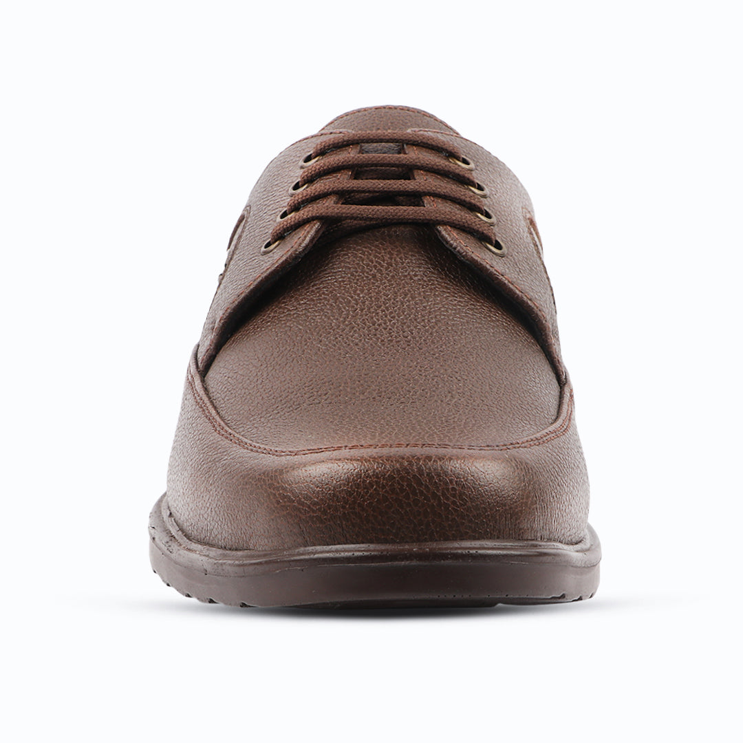Medifeet Genuine Leather Formal Lace-Up Shoe for Men's