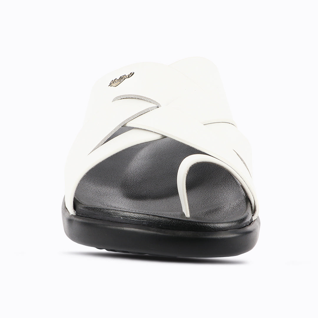 Medifeet Leather Slippers for Men (Classic)
(Extra Comfortable with Arch Support)