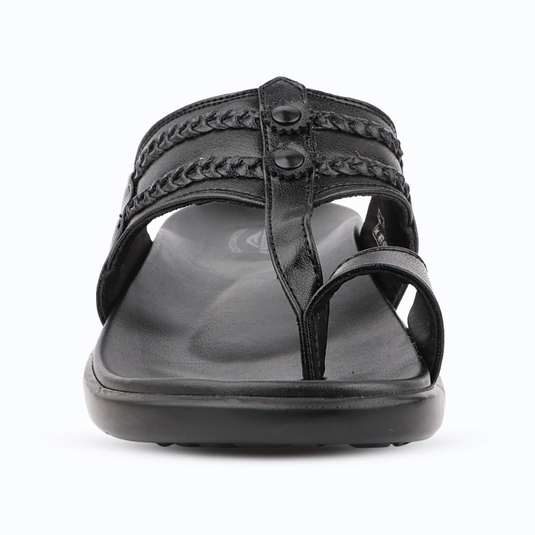 Medifeet Men’s Ethnic Comfort Sandals with Arch Support – All-Day Walking Slippers