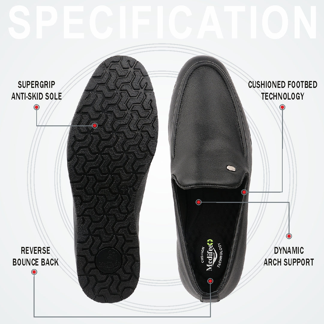 Medifeet Executive Comfort Shoes with German Technology