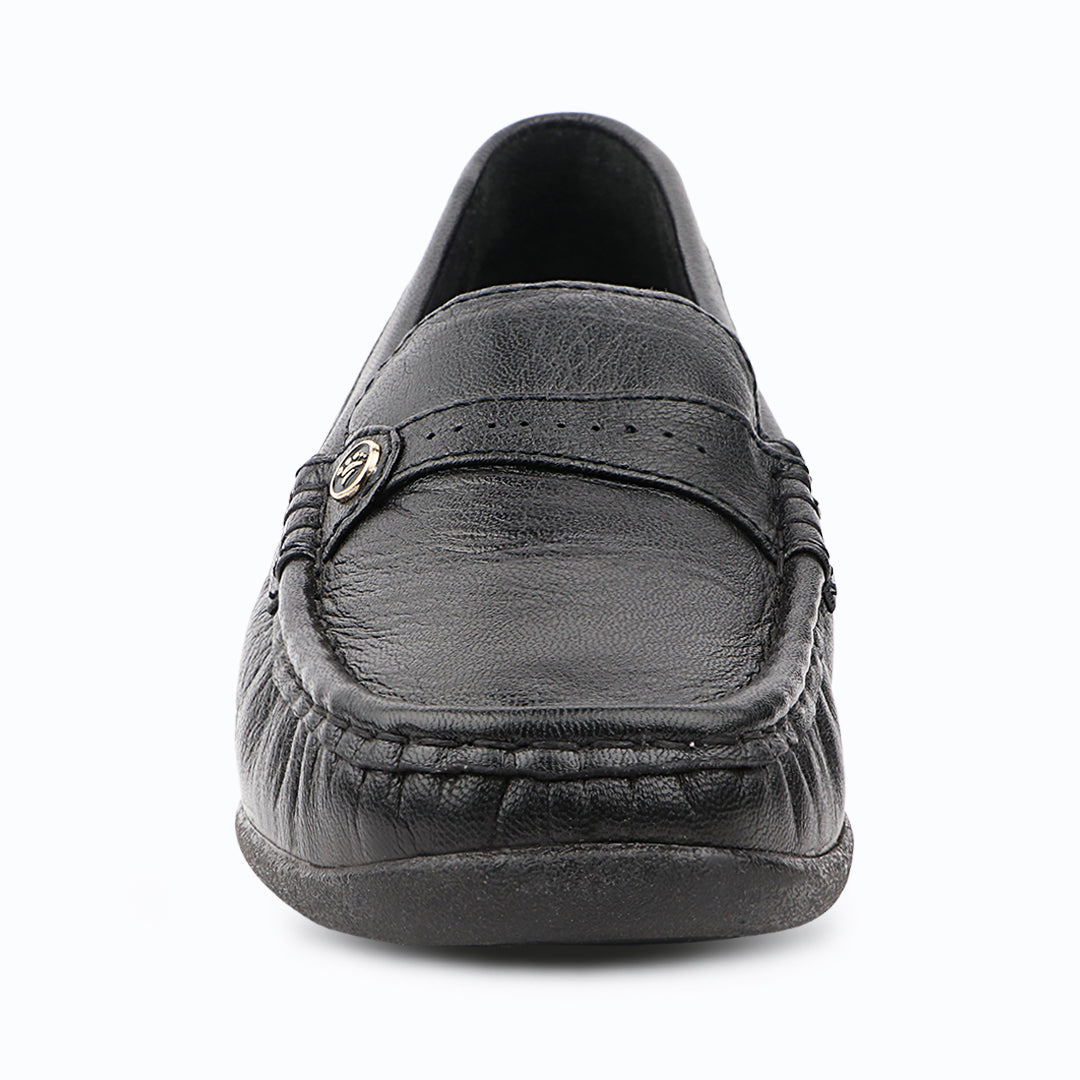 Medifeet Premium Leather Moccasin Loafers for Women | Plush Padded Footbed, Anatomical Arch Support, Breathable Inner Lining Loafers