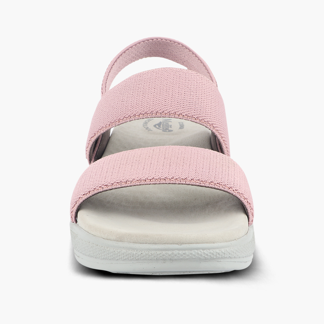 Twin Strap Sandals for Women with High Back Strap
